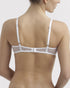 Bügel-BH Poplin White MONOGRAM MESH DKNY INTIMATES