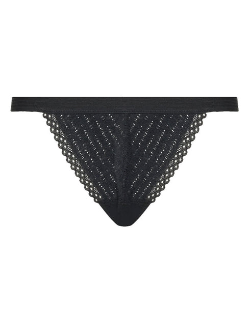 String Schwarz TABLE TOPS SOFTEST LACE DKNY INTIMATES
