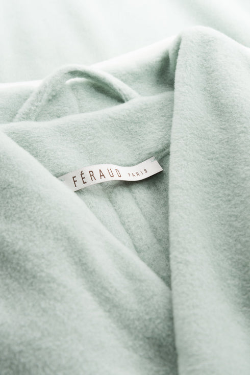 Féraud – Wickel-Bademantel mit Taschen MILKY GREEN