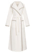 Féraud – Wickel-Bademantel mit Taschen ivory