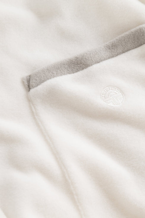 Féraud – Wickel-Bademantel mit Taschen ivory