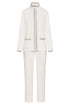 Lounge-Set mit Zipper und Taschen Ivory