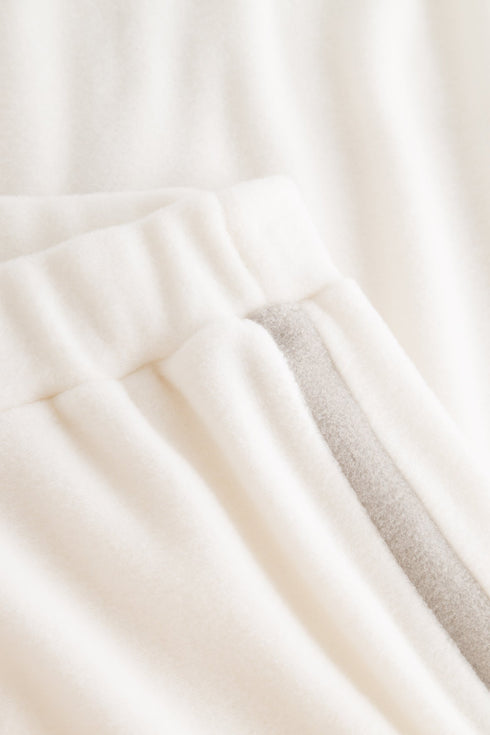 Féraud Lounge-Set mit Zipper und Taschen IVORY