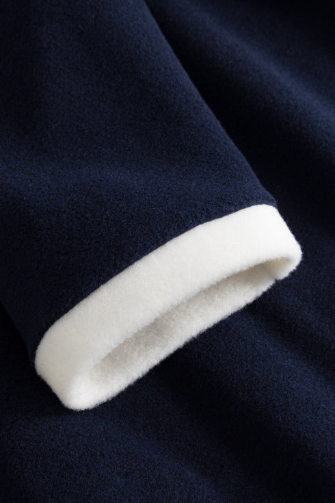 Féraud – Wickel-Bademantel mit Taschen Navy