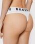 Thong White/Black COZY BOYFRIEND DKNY INTIMATES