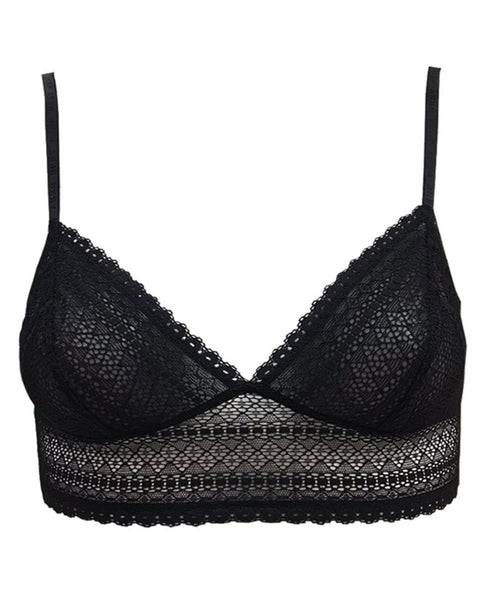 Bralette ohne Bügel Black TABLE TOPS DKNY INTIMATES