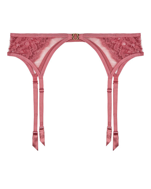 AUBADE Strumpfhalter FEELING MYSELF Rosewood