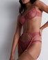 AUBADE Strumpfhalter FEELING MYSELF Rosewood
