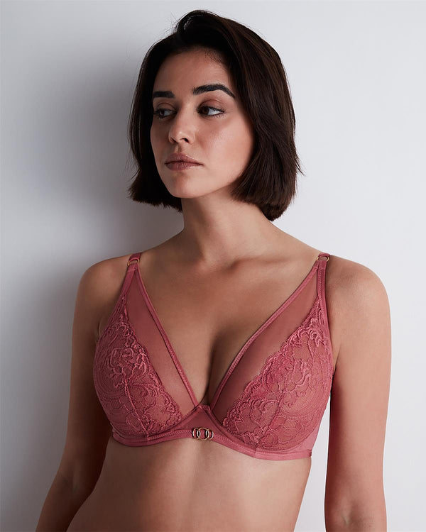 AUBADE Bügel-Triangel BH FEELING MYSELF Rosewood