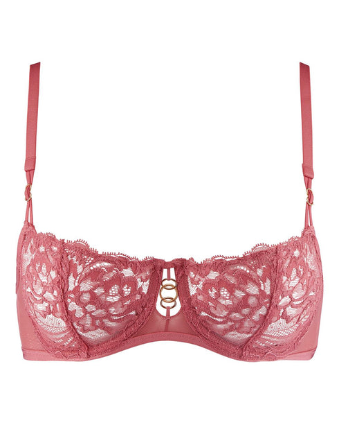 AUBADE Halbschale-Bügel-BH FEELING MYSELF Rosewood