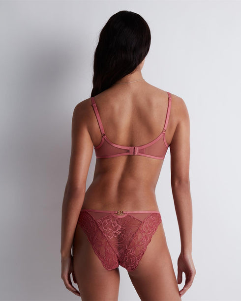 AUBADE Halbschale-Bügel-BH FEELING MYSELF Rosewood