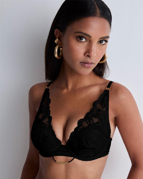 AUBADE Push-Up mit Schale INTO THE GROOVE Black