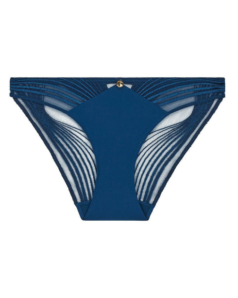 AUBADE Italiener Slip SUMPTUOUS WAVES Imperial Blue