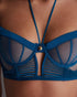 AUBADE Bustier SUMPTUOUS WAVES Imperial Blue