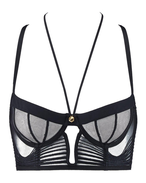 AUBADE Bustier SUMPTUOUS WAVES Smoky Attraction