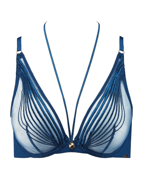 AUBADE Bügel-Triangel SUMPTUOUS WAVES Imperial Blue