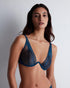 AUBADE Einbügel-Triangel-BH SUMPTUOUS WAVES Imperial Blue