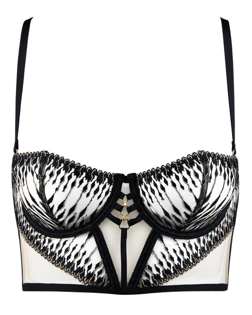 AUBADE Bustier VOODOO KISS Millenium Black