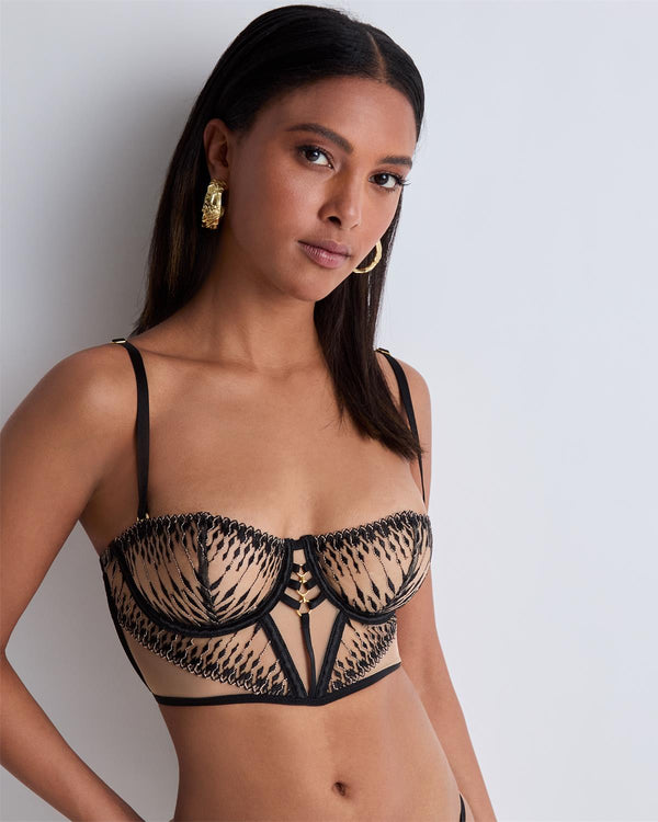 AUBADE Bustier VOODOO KISS Millenium Black