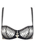 AUBADE Halbschale BH mit Bügel VOODOO KISS Millenium Black
