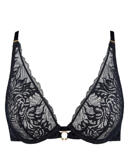 AUBADE Bügel-Triangel BH THE NIGHT BEFORE Blackbird
