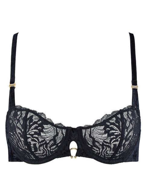 AUBADE THE NIGHT BEFORE Halbschale BH mit Bügel Blackbird