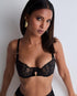 AUBADE THE NIGHT BEFORE Halbschale BH mit Bügel Blackbird