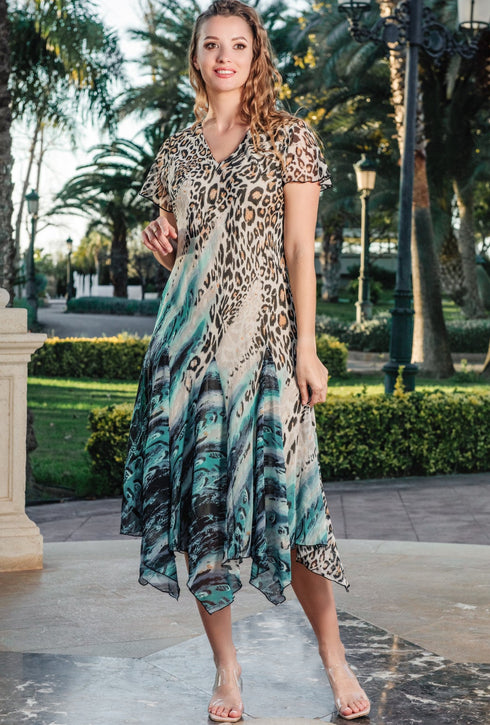 Chiffonkleid 40104 EF-SH FRESH COTTON EXCLUSIVE