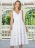 Dress White 4074 F FRESH COTTON