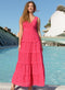 Dress Fuchsia 4075 F FRESH COTTON