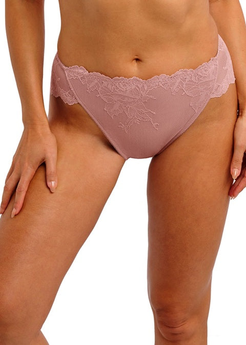 Wacoal Vivid Attraction Woodrose – Slip mit hohem Bein