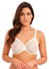 Wacoal Halo Lace Ivory Moulded Underwire Bra