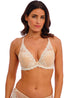 Wacoal Embrace Lace Naturally Nude / Ivory Plunge-BH mit Bügel