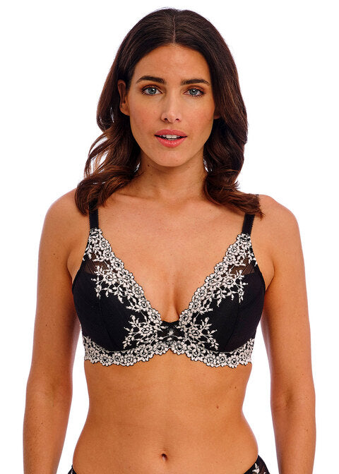 Wacoal Embrace Lace Black Plunge-BH mit Bügel
