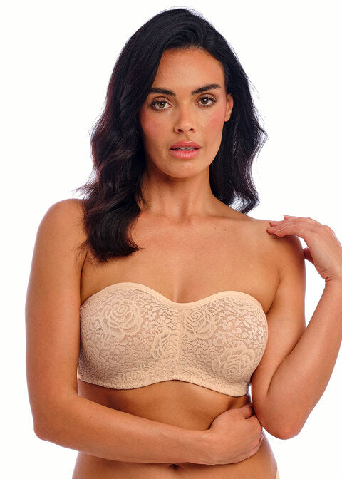 Wacoal Halo Lace Nude Trägerloser-BH