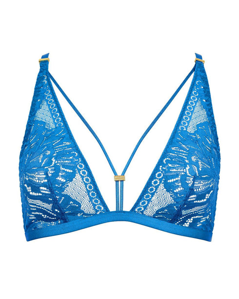 AUBADE Triangel-Bralette LOVE SOUL Azure