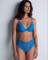 AUBADE Hochgeschnittener Slip LOVE SOUL Azure