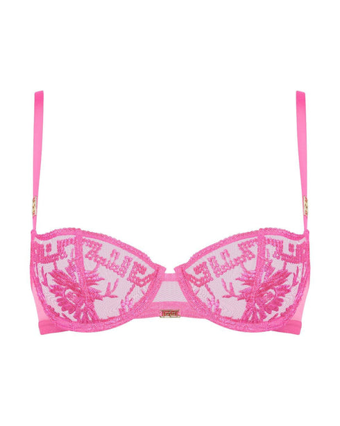 AUBADE Halbschale BH mit Bügel RULES OF ATTRACTION Exciting Pink