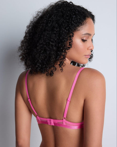 AUBADE Halbschale BH mit Bügel RULES OF ATTRACTION Exciting Pink