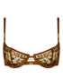 AUBADE Halbschale BH mit Bügel RULES OF ATTRACTION Golden Shadow