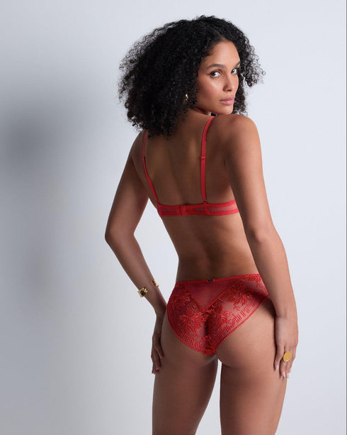 AUBADE Gemoldeter Push-Up BH RULES OF ATTRACTION Flame