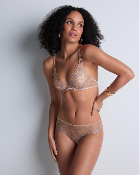 AUBADE Bügel-Triangel BH SOUND OF HEART Lavender Aura