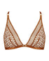 AUBADE Triangel-Bralette STARDUST DREAM Amber Gold