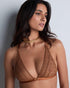 AUBADE Triangel-Bralette STARDUST DREAM Amber Gold
