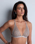 AUBADE Triangel-Bralette STARDUST DREAM Cosmos Silver