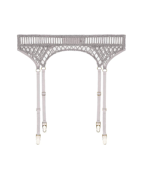 AUBADE Strumpfhalter STARDUST DREAM Cosmos Silver