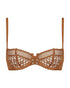 AUBADE Halbschale BH mit Bügel STARDUST DREAM Amber Gold