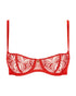 AUBADE LOSING MY MIND Halbschale BH mit Bügel Chili