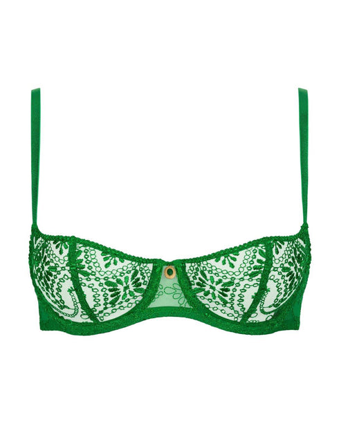 AUBADE LOSING MY MIND Halbschale BH mit Bügel Green Island