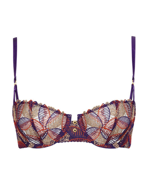 AUBADE Halbschale BH mit Bügel LIFE CELEBRATION Vivid Purple
